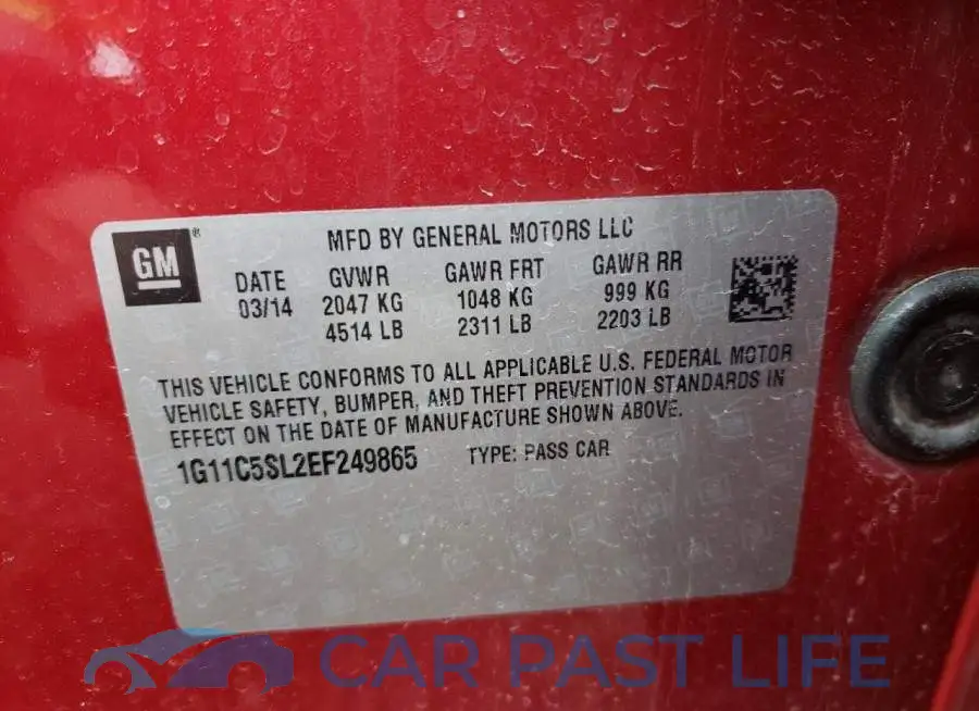 1G11C5SL2EF249865# 13