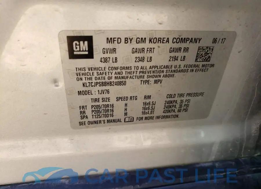 KL7CJPSM1NB559682# 13