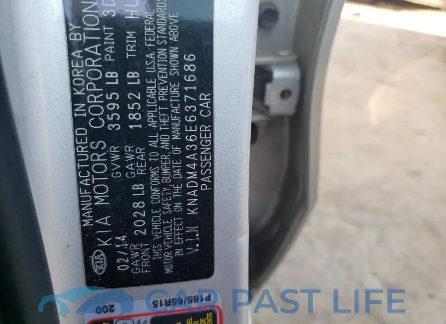 KNADM4A36E6371686# 12