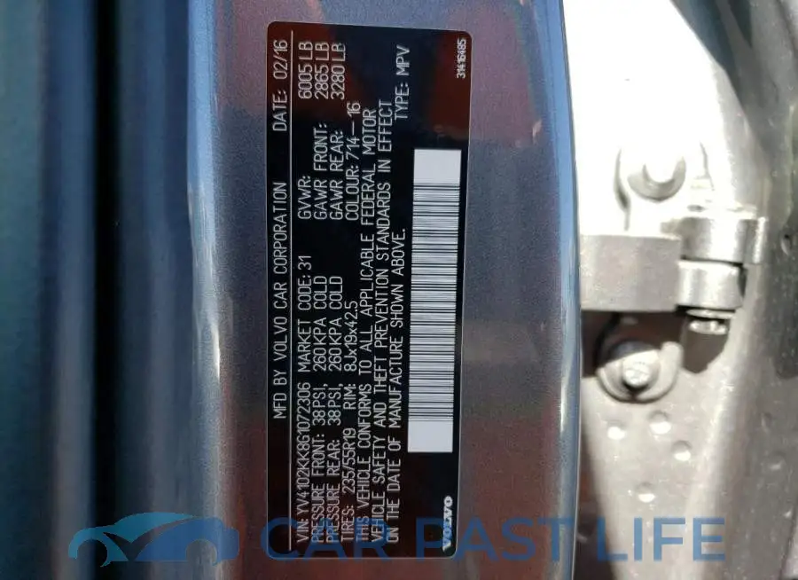 YV4102KK8G1072306# 13