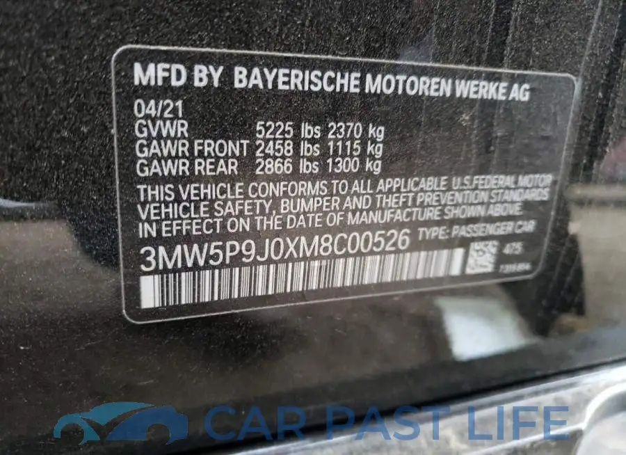 3MW5P9J0XM8C00526# 12