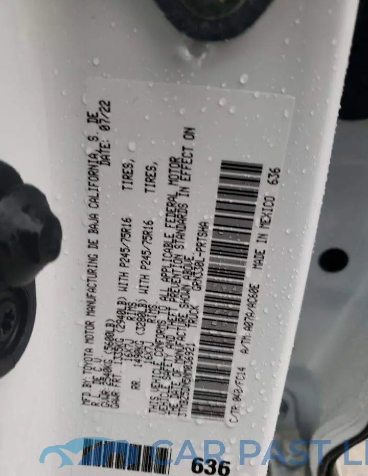 3TMBZ5DN5NM036921# 12