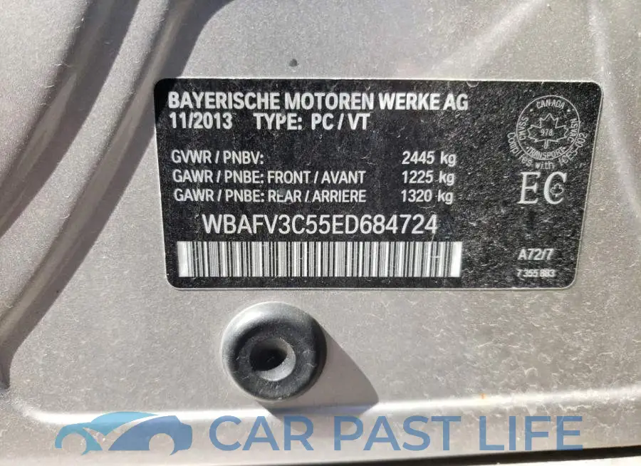 WBAFV3C55ED684724# 12