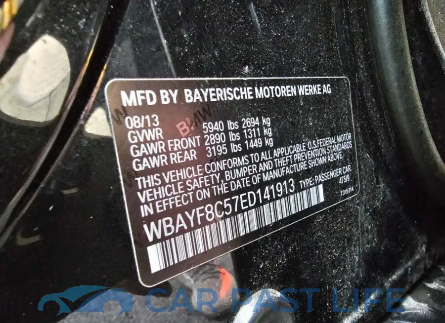 WBAYF8C57ED141913# 10