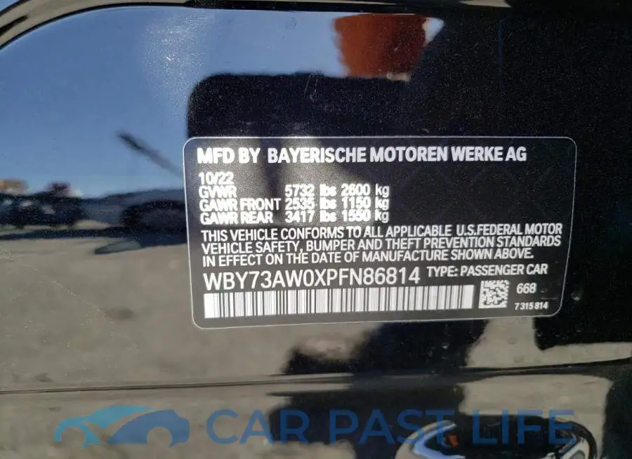 WBY73AW0XPFN86814# 12