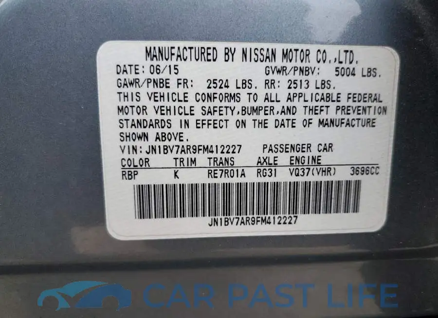 JN1BV7AR9FM412227# 13
