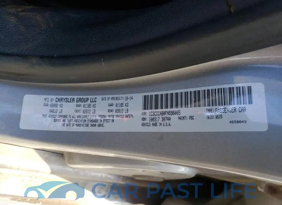 1C3CCCAB0FN596085# 13