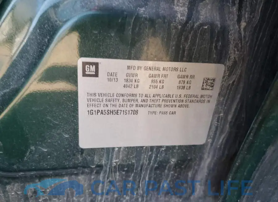 1G1PA5SH5E7191708# 12