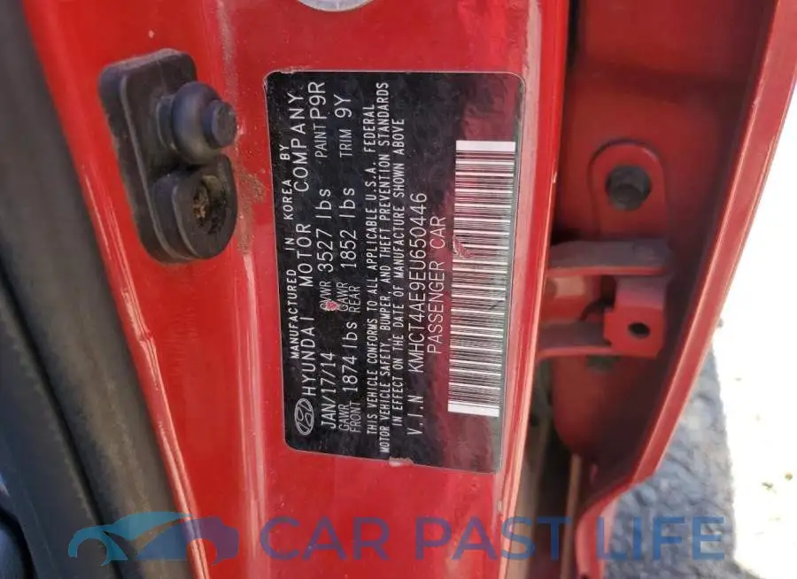 KMHCT4AE9EU650446# 12