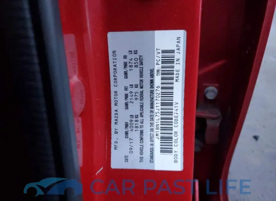 JM1BN1L75J1170276# 12
