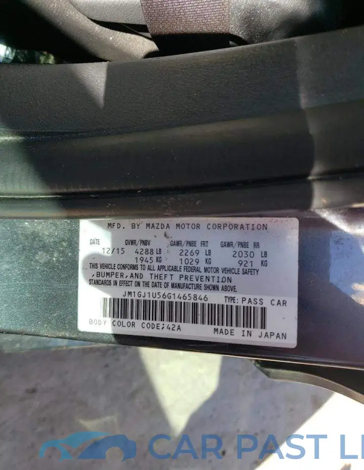 JM1GJ1U56G1465846# 12