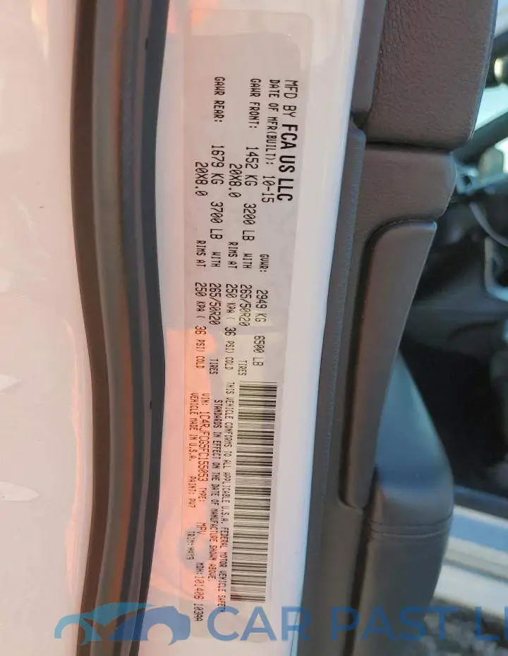 1C4RJFCG5FC155053# 12