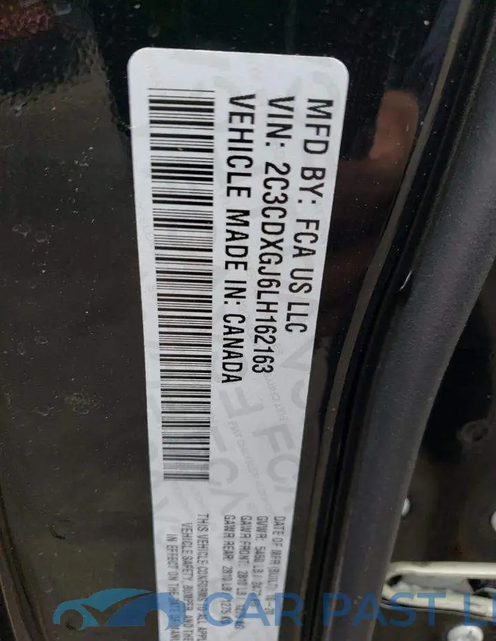 2C3CDXGJ6LH162163# 12