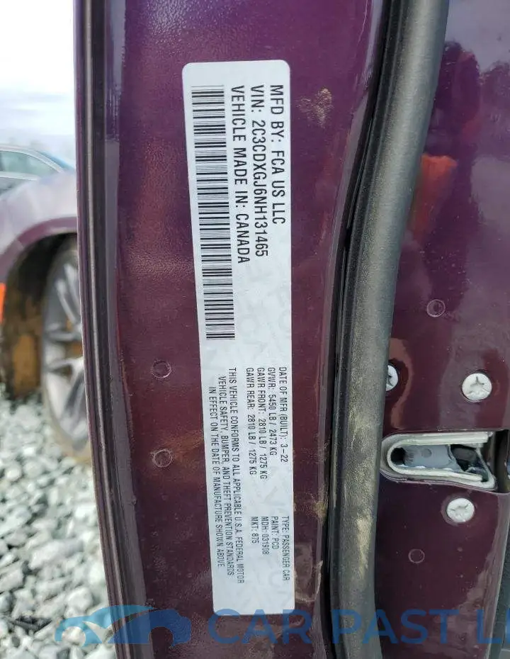 2C3CDXGJ6NH131465# 14