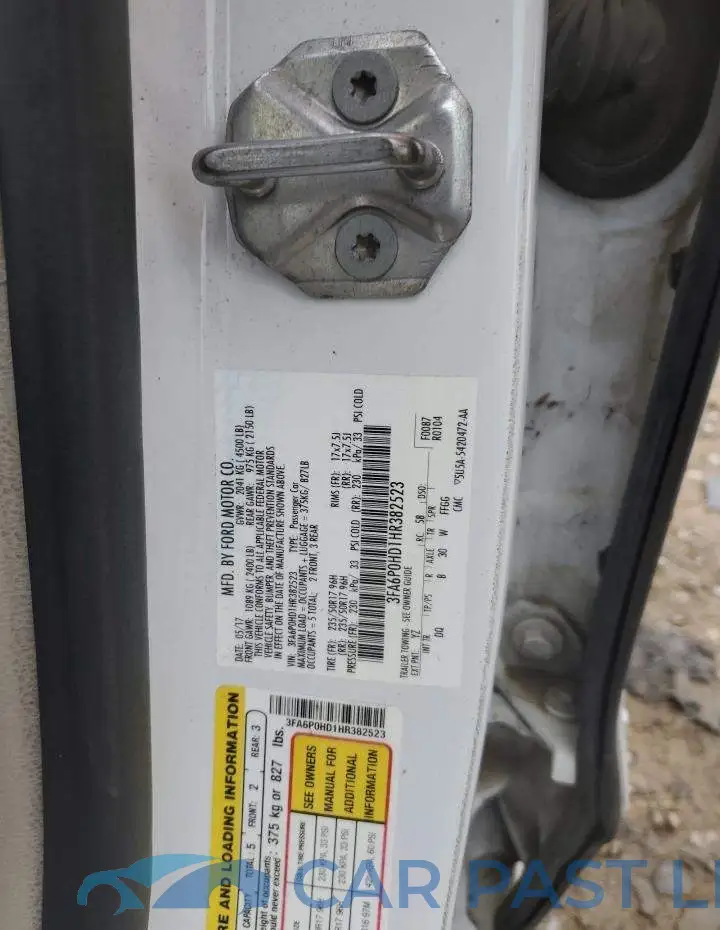 3FA6P0HD1HR382523# 12