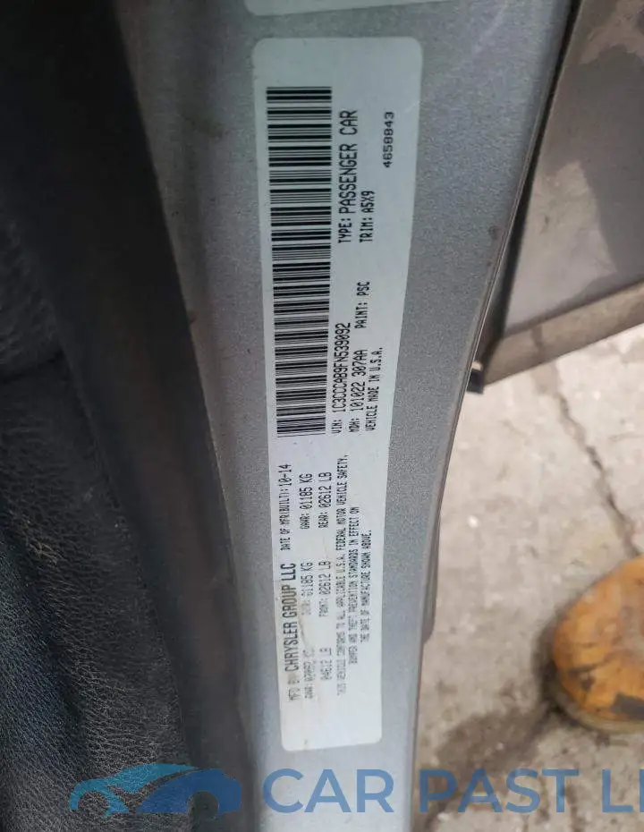 1C3CCCAB9FN539092# 12