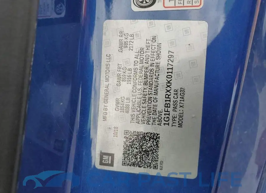 1G1FB1RXXK0117297# 12