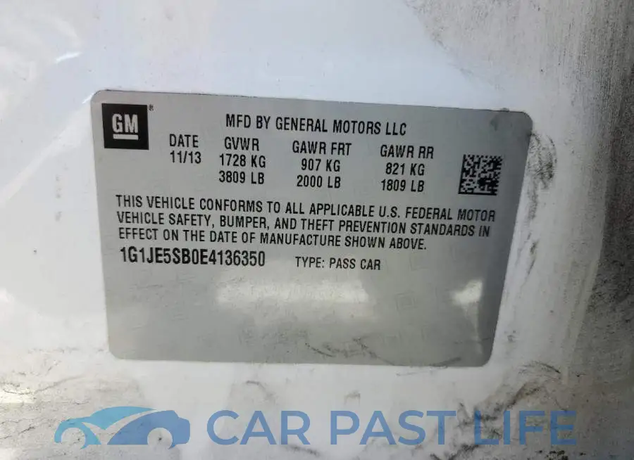 1G1JE5SB0E4136350# 12