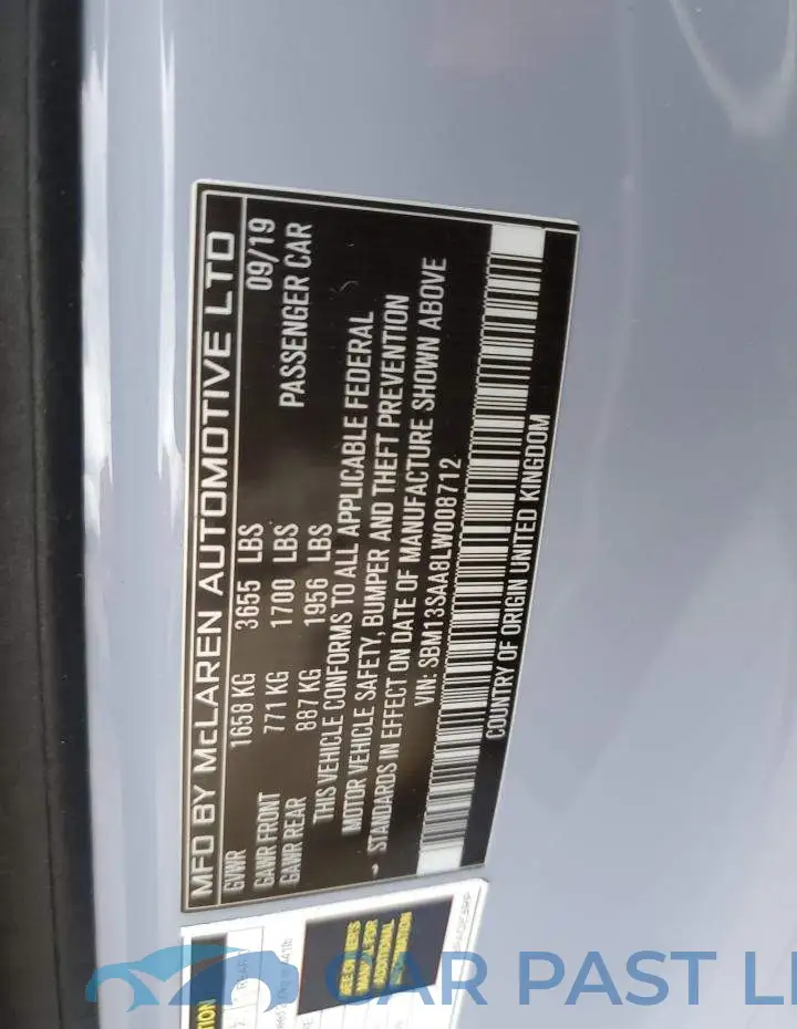 SBM13SAA8LW008712# 12