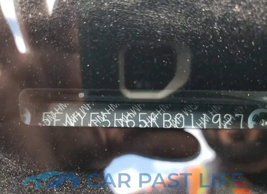 5FNYF5H65KB011927# 13