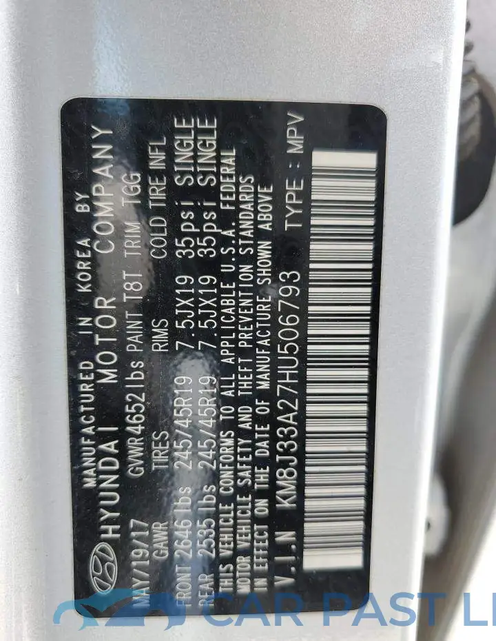 KM8J33A27HU506793# 13