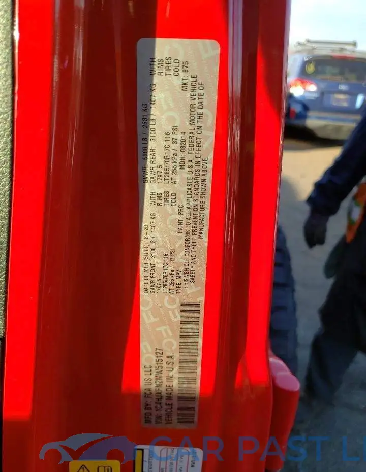 1C4HJXFN2MW515127# 13