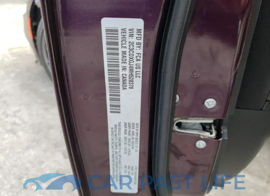 2C3CDXGJ4MH528378# 12