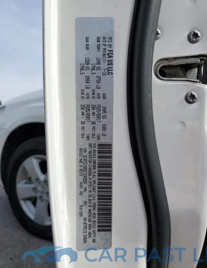 3C4PDCAB8GT249597# 13