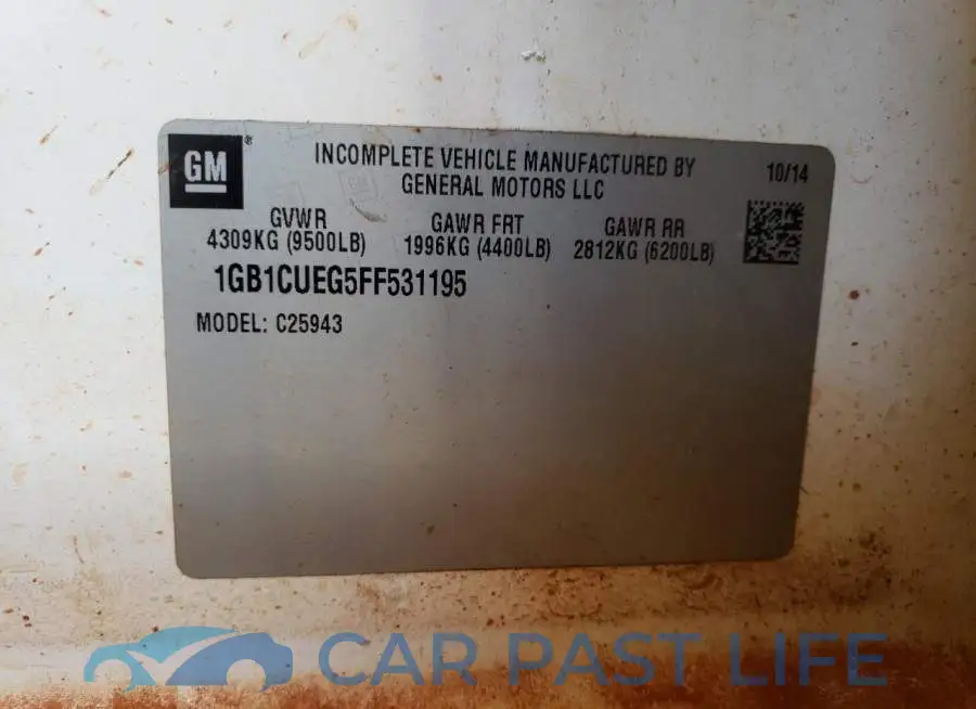 1GB1CUEG5FF531195# 12