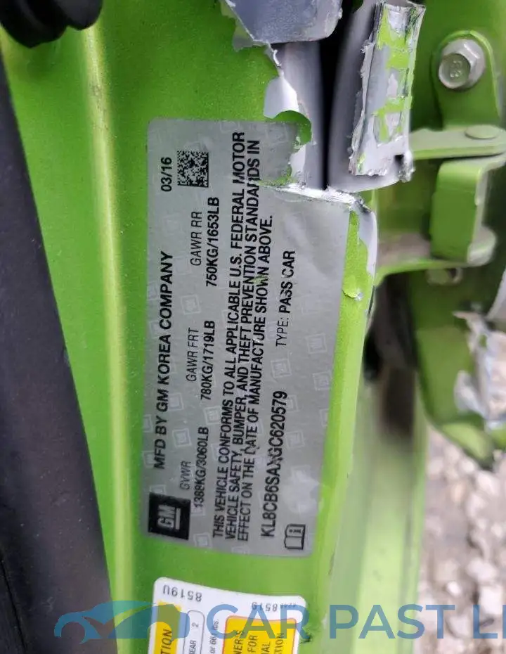 KL8CB6SAXGC620579# 13