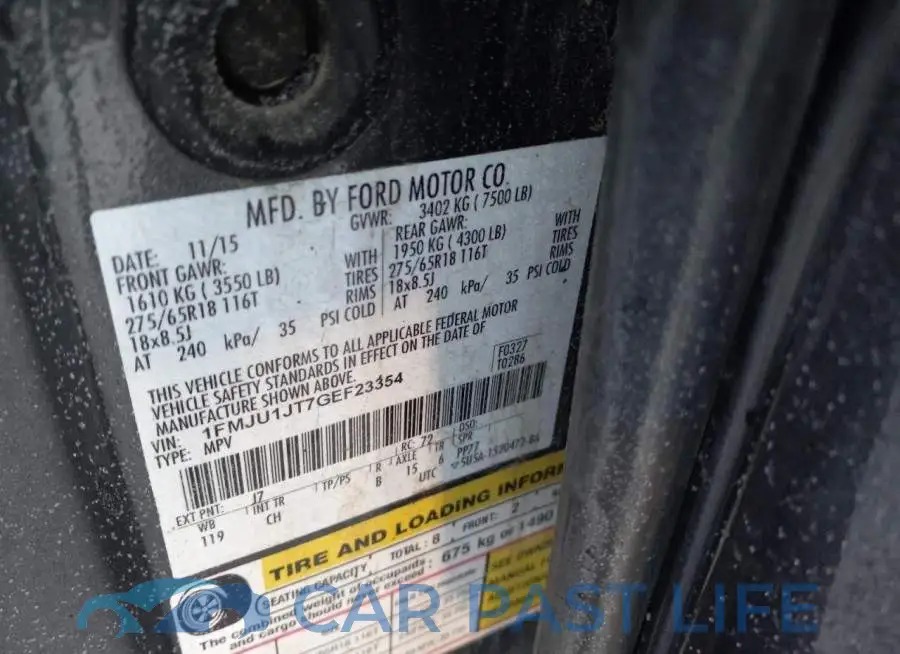 1FMJU1JT7GEF23354# 12