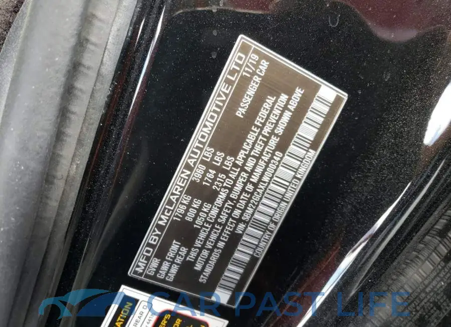 SBM22GCAXLW000340# 12
