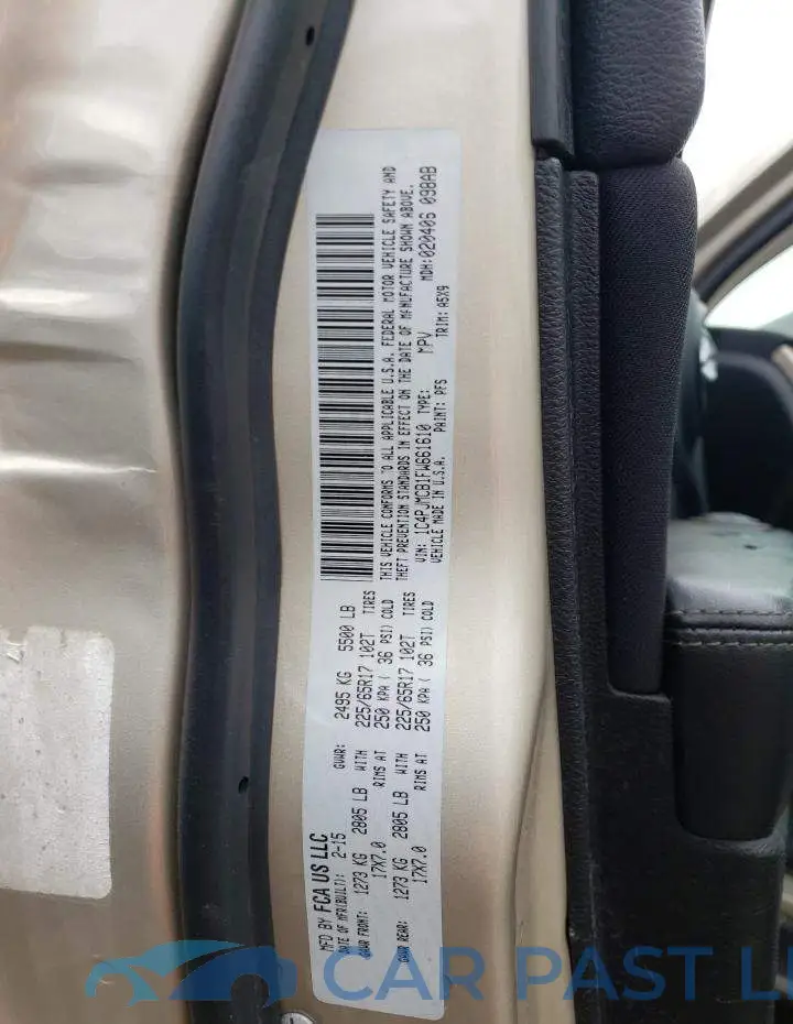 1C4PJMCB1FW661610# 12