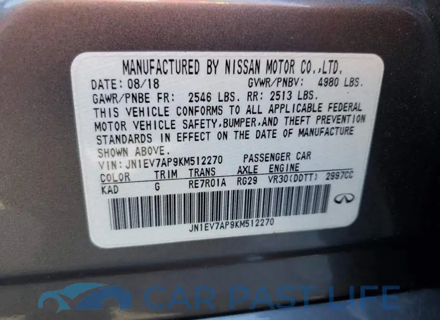 JN1EV7AP9KM512270# 12