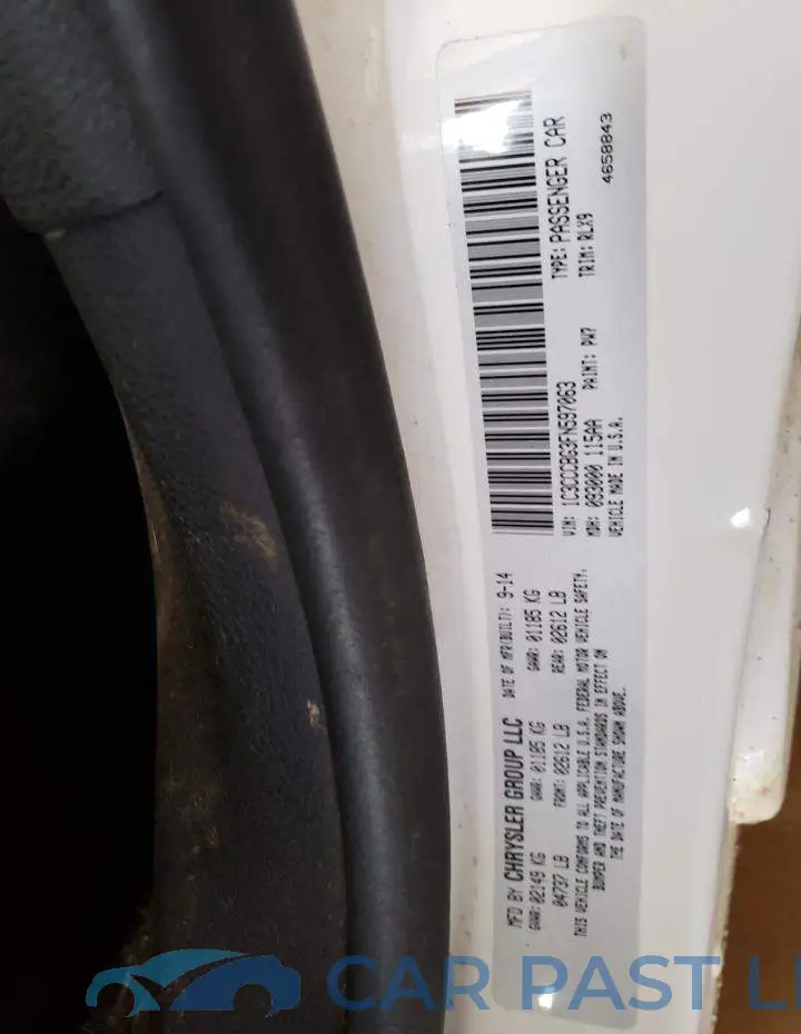 1C3CCCBG3FN597063# 12