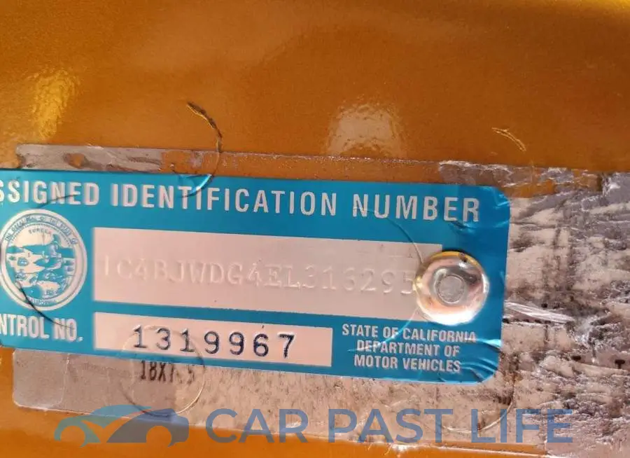 1C4BJWDG4EL316295# 12