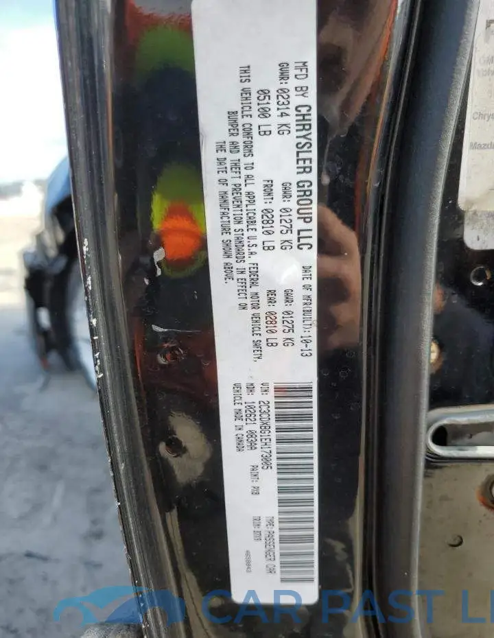 2C3CDXBG1EH173005# 12