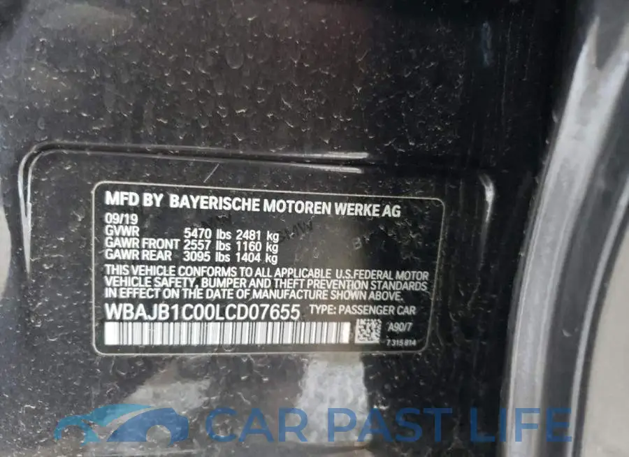 WBAJB1C00LCD07655# 12