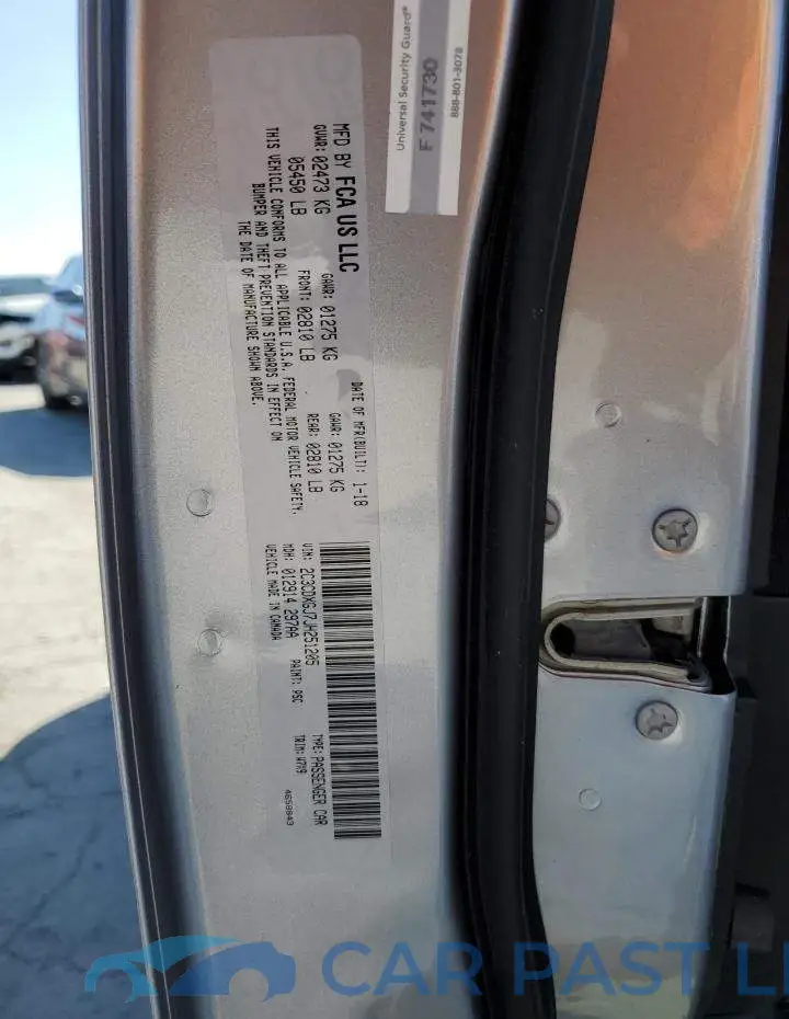 2C3CDXGJ7JH251205# 12