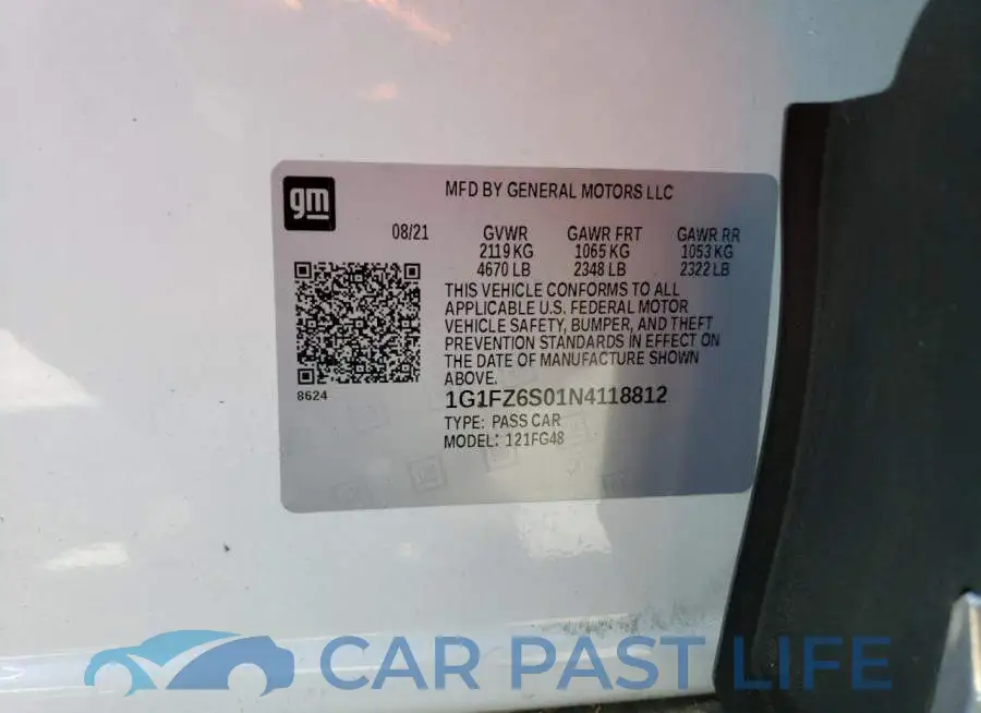 1G1FZ6S01N4118812# 14