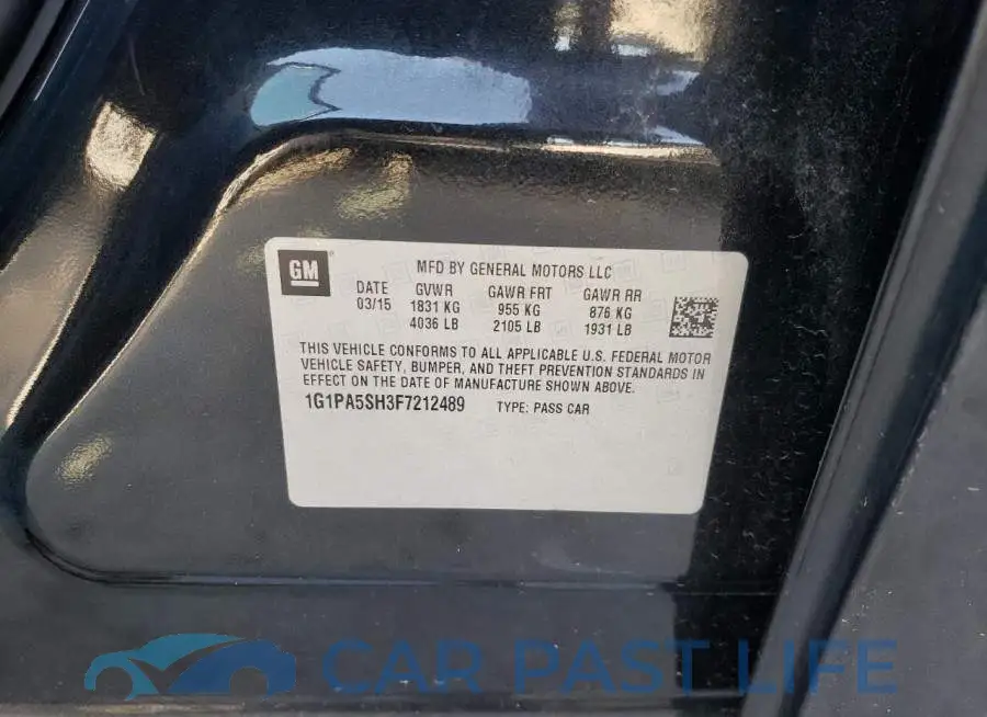 1G1PA5SH3F7212489# 12