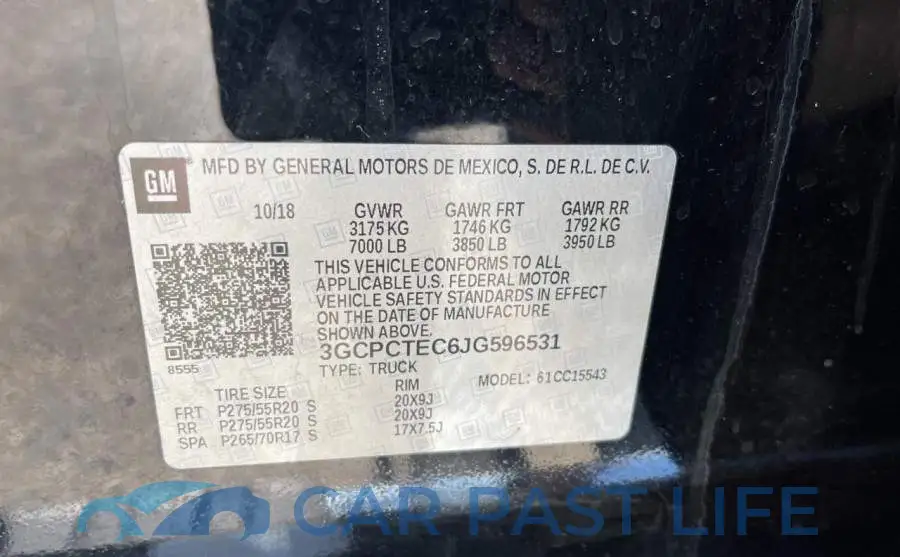 3GCPCTEC6JG596531# 10