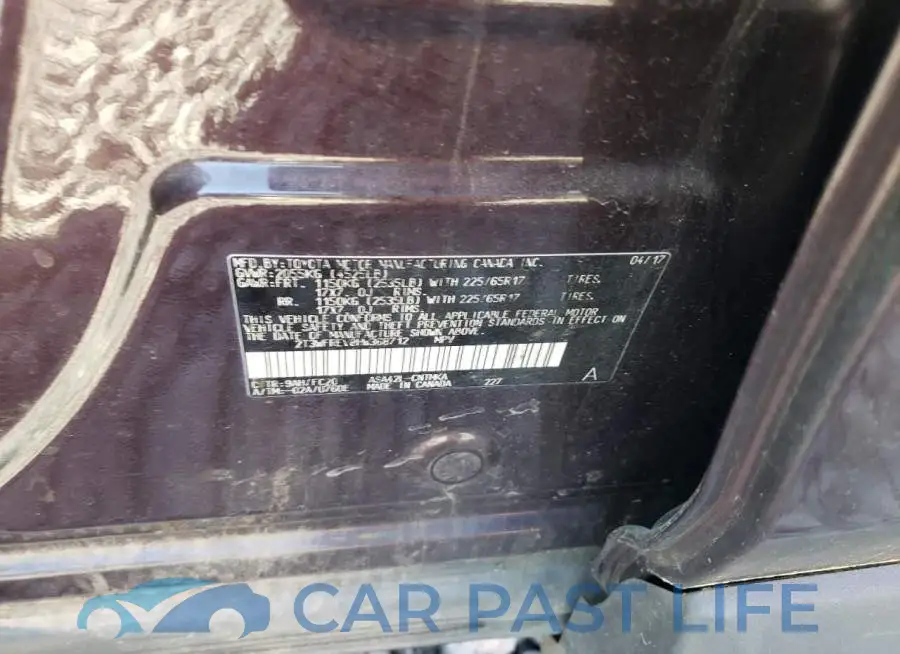 2T3WFREV8HW368712# 13