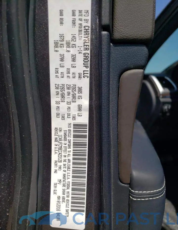 1C4RJFCM8EC423128# 13