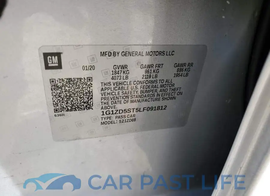 1G1ZD5ST5LF091812# 12