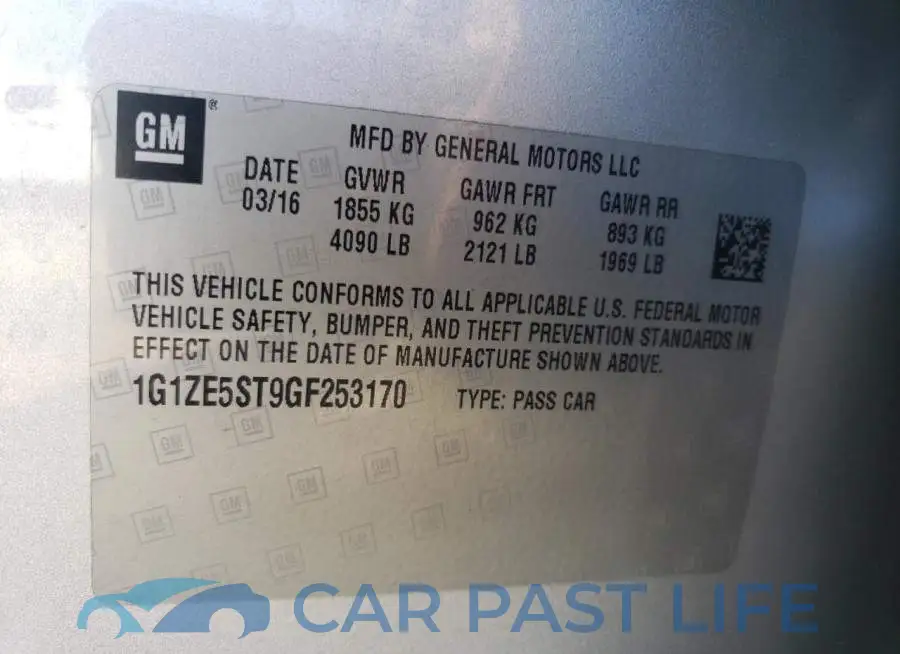 1G1ZE5ST9GF253170# 12