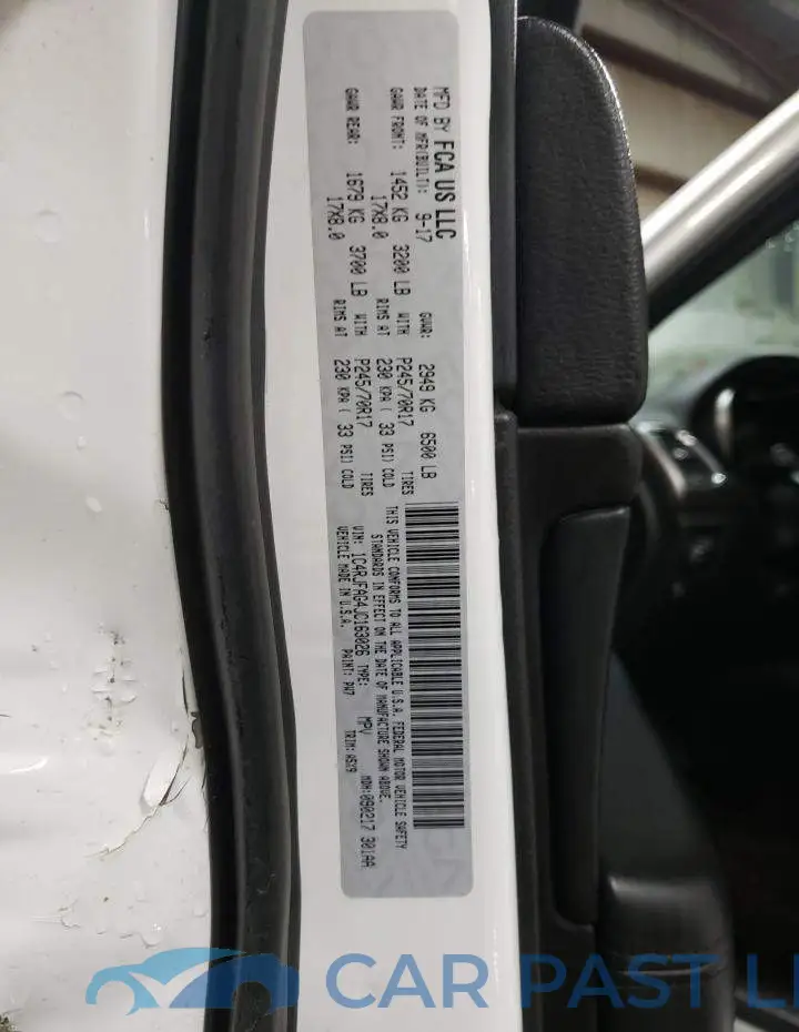 1C4RJFAG4JC163026# 12
