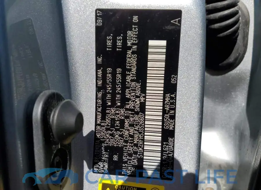 5TDKZRFH5JS526607# 13