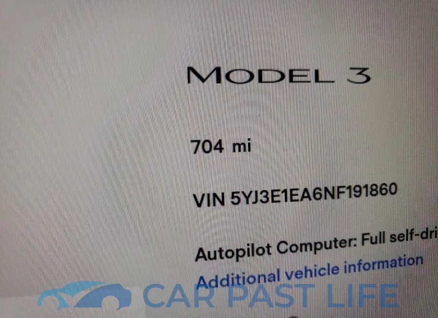 5YJ3E1EA6NF191860# 8