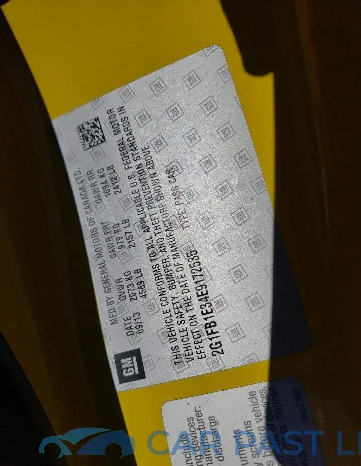 2G1FB1E34E9172535# 13